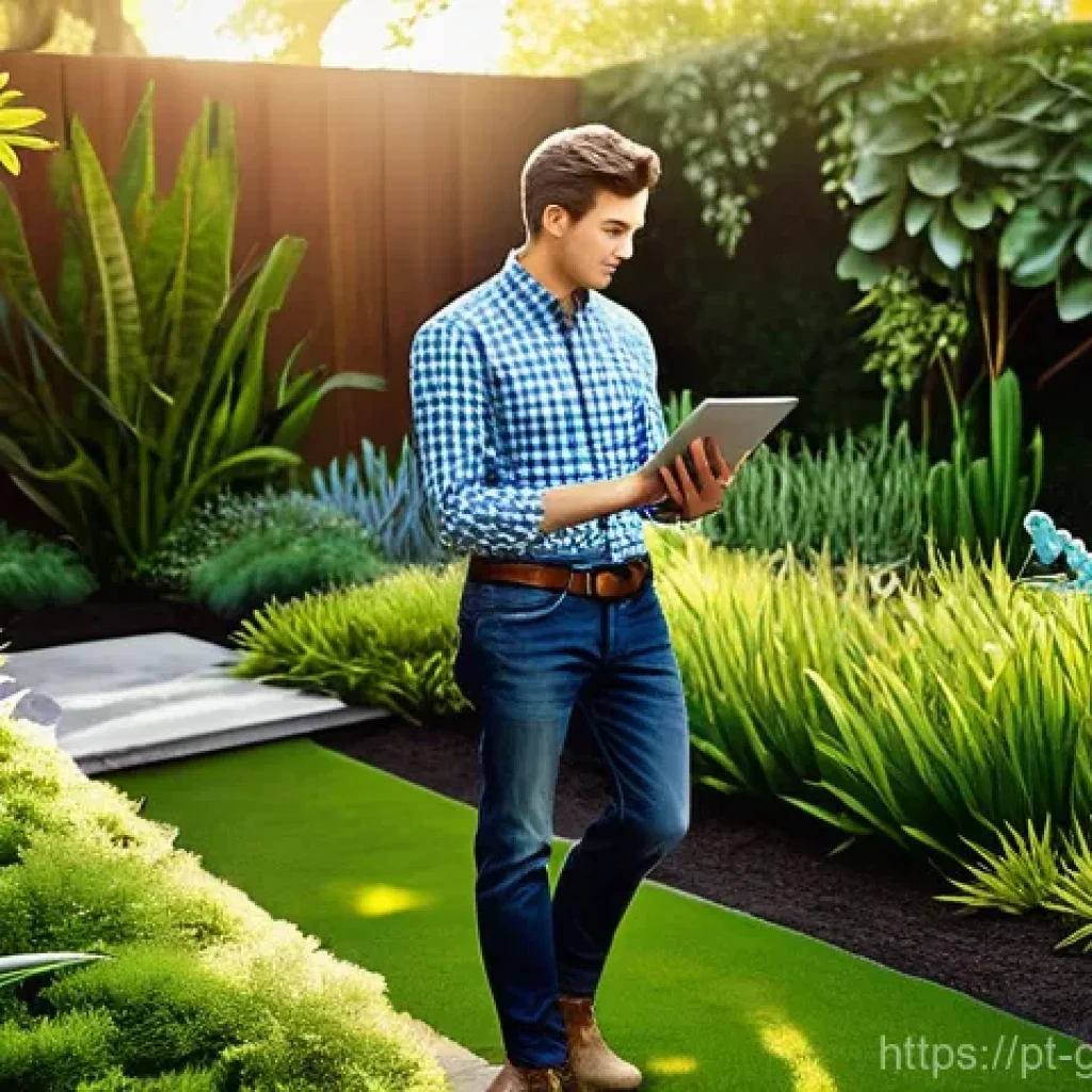 원예디자이너 취업 및 이직 성공 사례 - **Prompt 1: The Visionary Garden Designer**
"A young, inspired garden designer, appearing to be ...